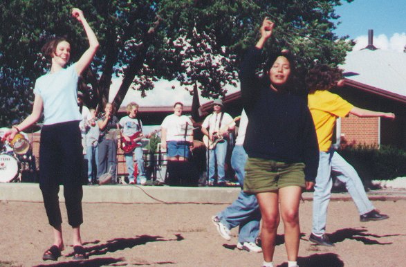 dancing