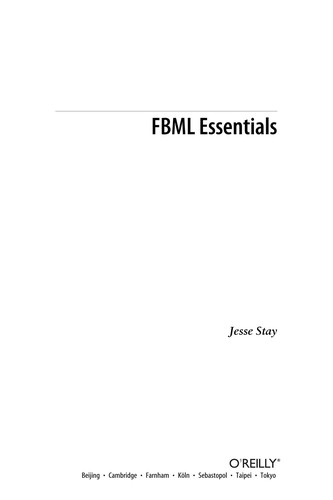 Cover of the book FBML Essentials by Jesse Stay.