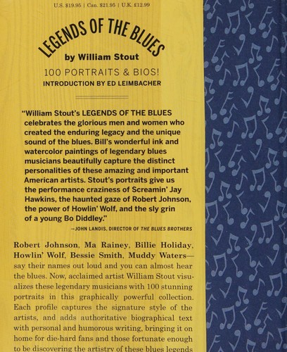 Cover of the book Legends of the Blues by William Stout.