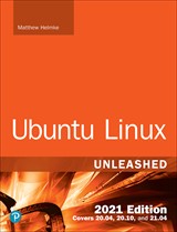 Cover of Ubuntu Linux Unleashed 2021 Edition
